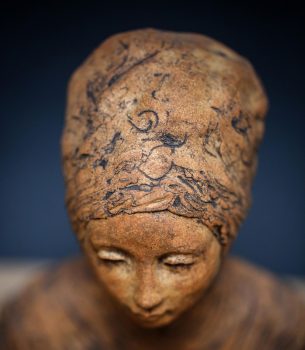 Jade Sculptures Céramiste Haute-Savoie - 1ere couverture buste de femme