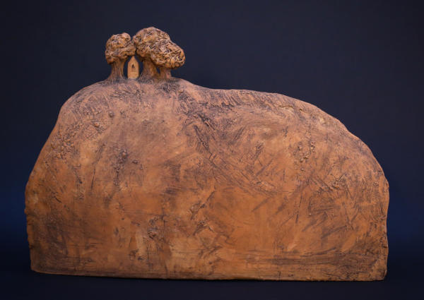 Paysage 3 arbres 40x48x8